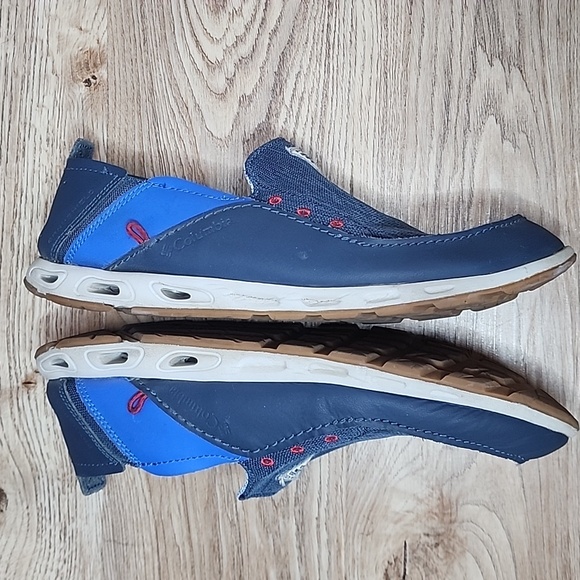 Columbia Mens Bahama Vent Hightide Slip On Shoes Navy Blue - Picture 5 of 12